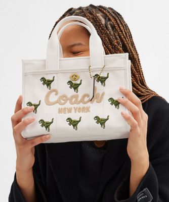 ＜COACH＞カーゴ　トート　バッグ　２６・レキシー　プリント